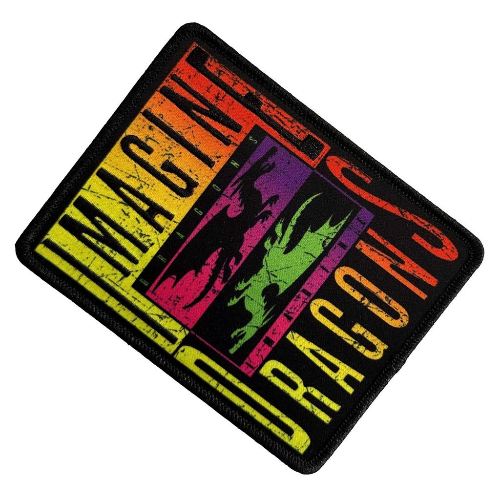 Imagine Dragons Double Dragons Woven Iron On Patch