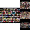 Украсьте свои аксессуары 100 наклейками с граффити из One Piece и Марио!