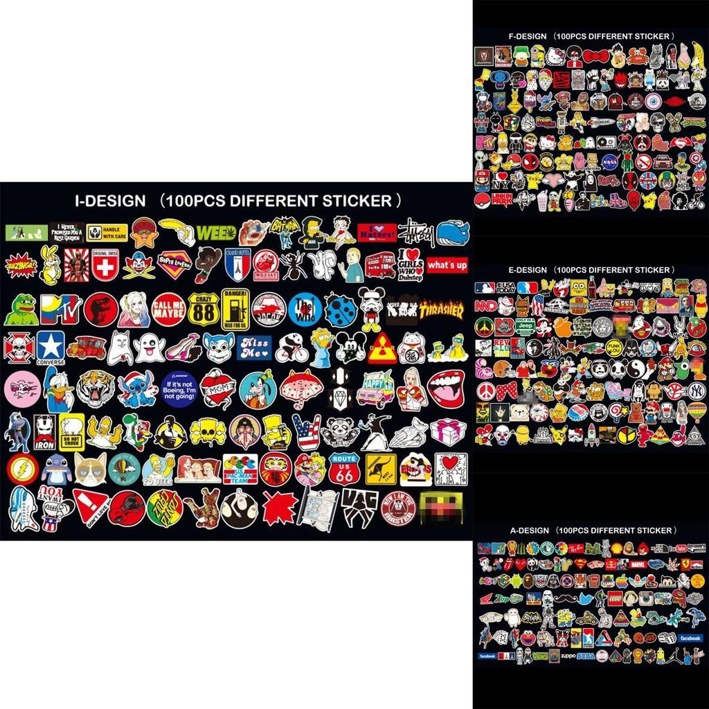Украсьте свои аксессуары 100 наклейками с граффити из One Piece и Марио!