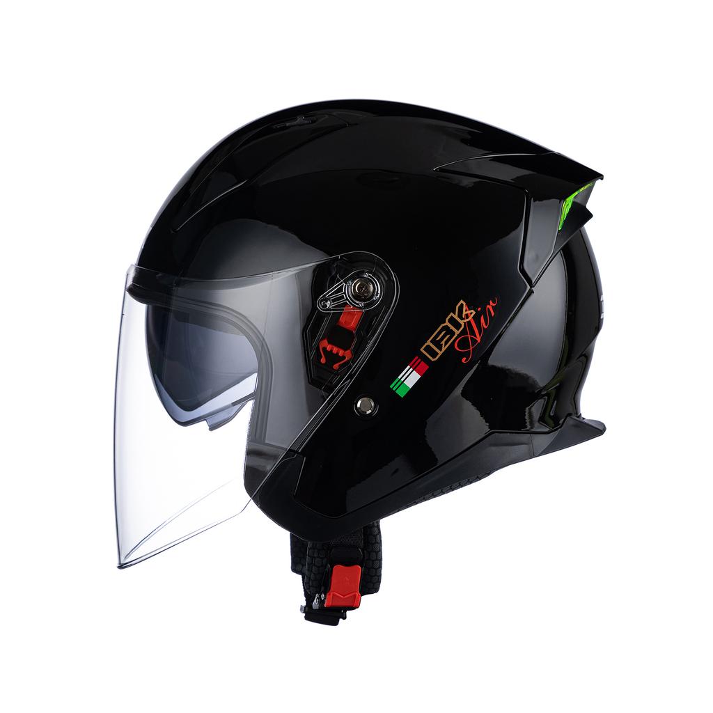 Motorcycle Helmet Half Helmet Male And Female Dual Lenses Bluetooth Half Helmet Covered Motorcycle Three-quarters Helmet