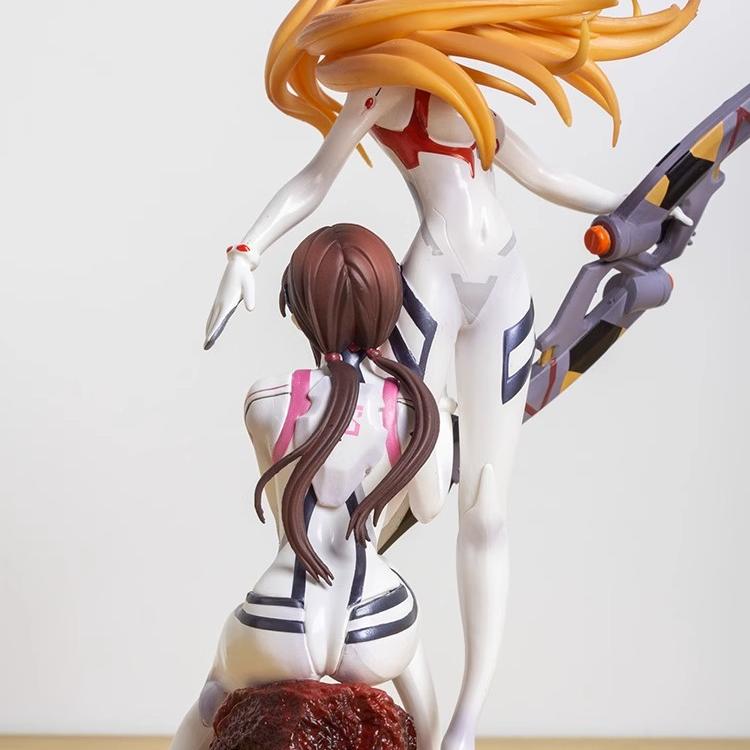 Аниме Neon Genesis Evangelion Фигурка Аска Мари Макинами Фигурка Статуя из ПВХ Модель Кукла Коллекционная игрушка
