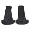 Bainiao 2x Universal Waterproof Nylon Front Car Seat Protectors Black Pair