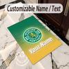 Crystal Velvet Rug Sporting CP Print Custom Name Text Floor Mat Home Decor
