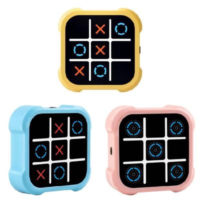 Образовательная игра, Электронная ручная игра-головоломка 4 в 1, Игрушка для путешествий, Игра крестики-нолики, Настольная игра для детей и взрослых