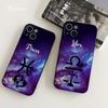 ДЛЯ iPhone Чехол для телефона Twelve constellations 14 11 12 Pro 8 7Plus SE X Pro 14 MAX 12 13 MINI XR XS iphone 14 Мягкие чехлы для телефонов