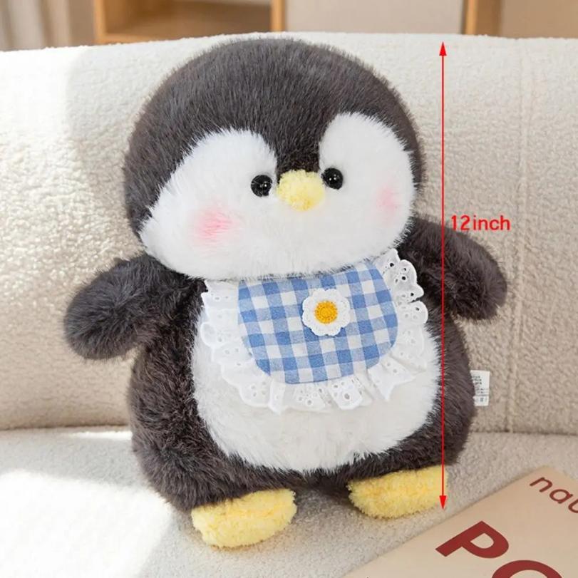 12inch Kawaii Plush Cute Penguin Toy Soft Stuffed Animal Doll Fluffy Kids Gift Plushies Doll