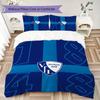 VfL Bochum 1848 Pattern Bedding uilt Set uilt Cover Pillowcase Home Decoration Birthday Gift (1 * duvet cover + 2 * pillowcase  without core)99