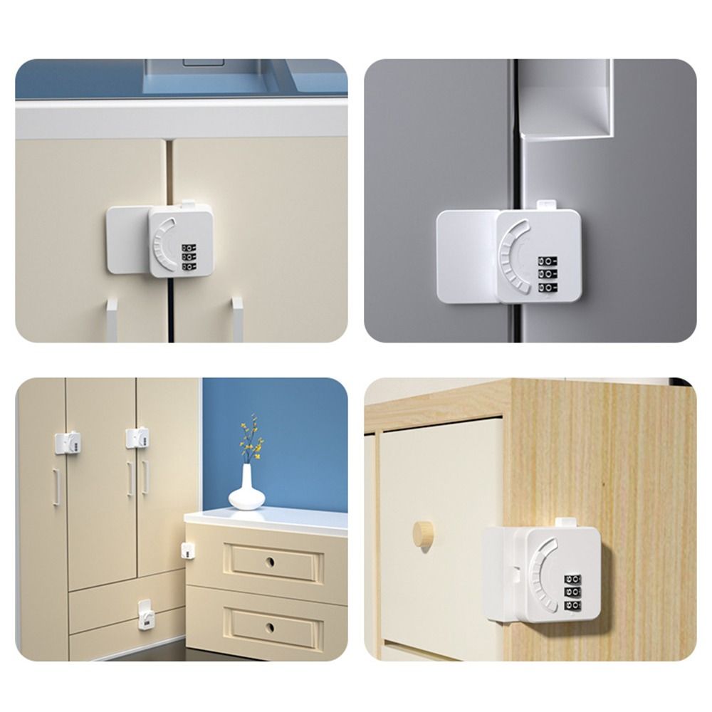 Strong Fixation Baby Safety Lock Digital Password Window Lock Refrigerator Door Lock  Home
