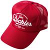 Dickies Mesh Cap with Original Logo, Unisex, Black, American Casual, Street Style (Free Size, DK Classic Wine)
