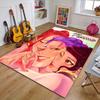 Custom KPop Demon Hunters Mat Personalized Name, Polyester Washable Indoor Entryway Rug, Gift for Christmas, Easter, Thanksgiving Day
