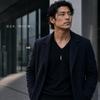 [Rockyu] Фирменное ожерелье-планка для мужчин - Простой прямоугольный вольфрамовый кулон-стержень - Y-образная форма - Гипоаллергенное - Идеально для юбилеев, Рождества и