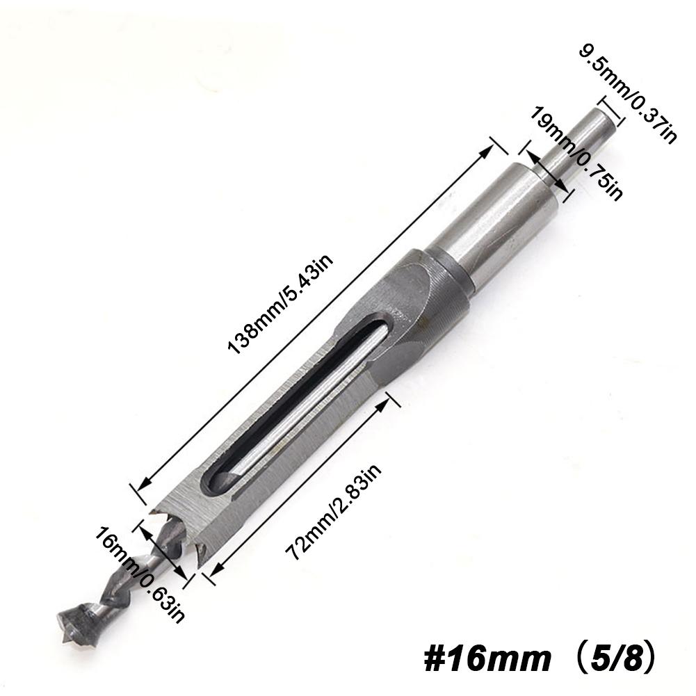 1 шт. 6-16 мм HSS сверло с квадратным отверстием Сверла для деревообработки Шнек Долбежное долото Набор сверл Сделай сам Мебель Квадратное сверло для деревообработки