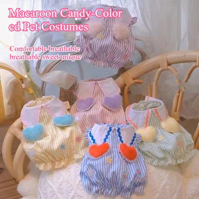 Товары для животных Юбка-пузырь Стиль принцессы Весна и лето Кошки и собаки Маленькие собаки Легкая дышащая Одежда против выпадения шерсти