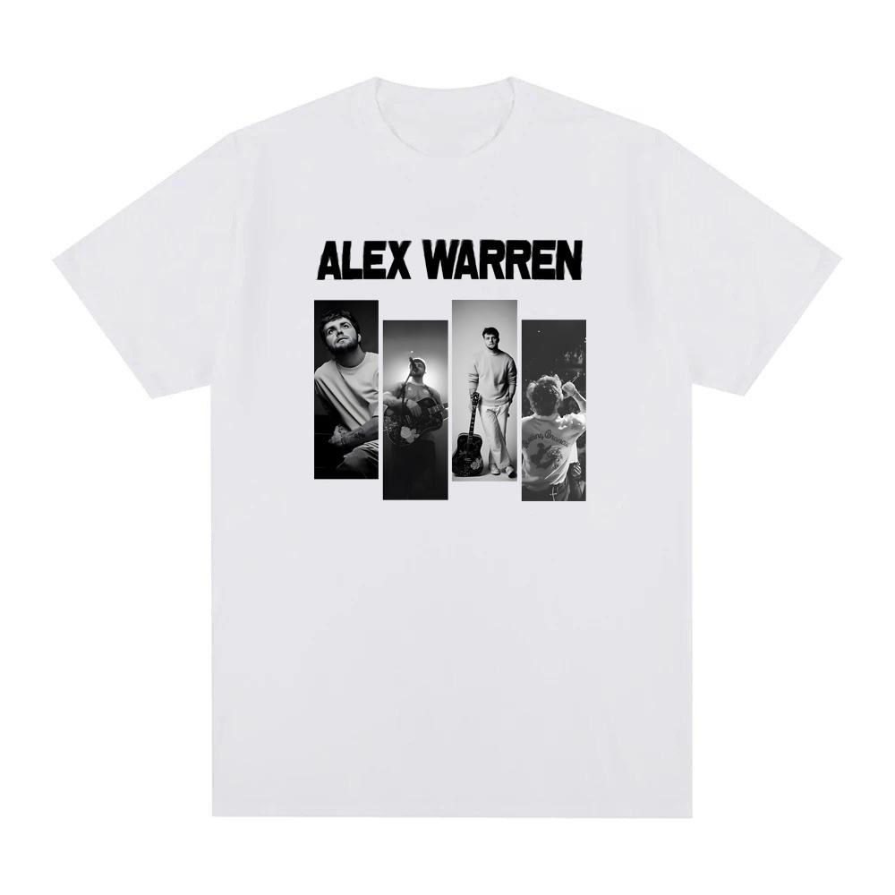 Alex Warren TEE Singer's same style Unisex Summer Tee-shirt Sleeve Women/men Casual 100%cottonTshirt Round Neck Comfortable Tees