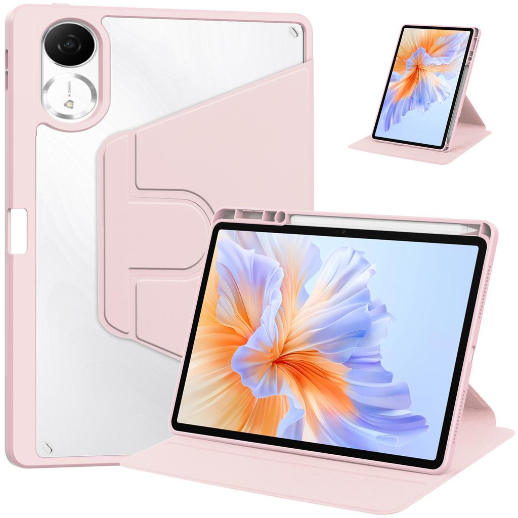 Case for Redmi Pad 2 11 inch Acrylic Spinning Book Model Tablet Cover with Auto Wake