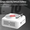 Ретро Виниловая Пластинка Bluetooth Динамик Мини Винтажная Музыкальная Шкатулка с Объемным Звуком Беспроводной Звонок Handsfree MP3 Плеер CD Плеер