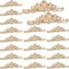 10 Pcs Wood Appliques Decorative For Furniture Wooden Carved Onlay Appliques For Furniture DIY Wood Carving Decals