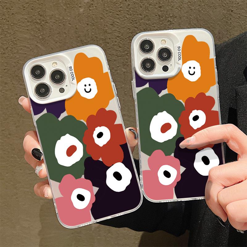 Силиконовый чехол для Oppo Reno 4 5 6 8T 8Z 7Z 4F 5F Redmi Note 15 14 13 12 Samsung A06 A16 A26 A36 A56 Чехол DIY Раскрашенный Мультяшный Ударопрочный Бампер для телефона