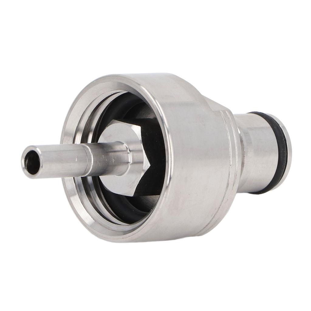 Carbonation Cap Stainless Steel Beer Brewing Keg Carbonation Adapter Cap for Soda Bottle Homebrew