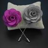 Lapel Flower Daisy Handmade Boutonniere Stick Brooch Pin Men's Accessories