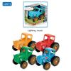 Blue Small Car Early Learning Toy Pull Wire Car Model Toy New Farmer Blue Tractor  Kids