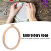 2pcs Beech Wood Cross Stitch Hoop 6 Inch Embroidery Frame Wooden Embroidery Hoop  For Art Craft