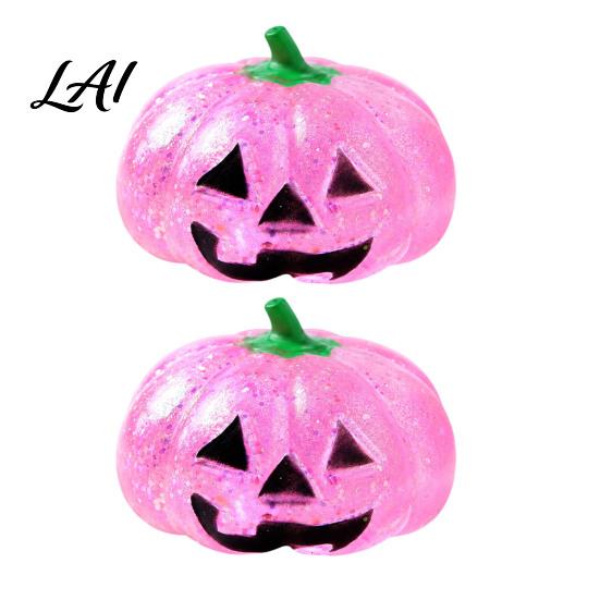 Relaxation Squeeze Ball 1/2/3Pcs Halloween Pumpkin Stress Relief Toy Creepy Head Toy Glitter for Kids Adults Party Favors Decompression