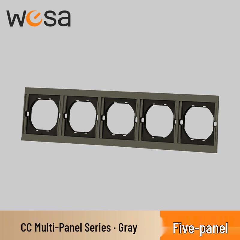 CC Series Flame Retardant Multi-Gang European Wall Socket