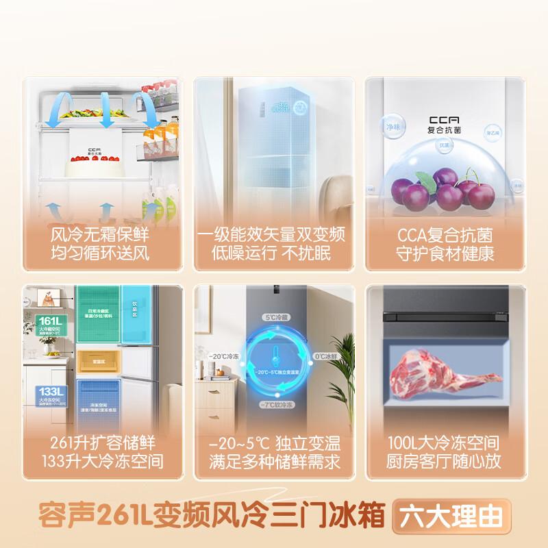 Hisense Rongsheng 261L Refrigerator