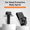 20 Sets M6-1.0 Extruded U Nuts & Body Bolts Kits, Automotive Bumper Fender Liner U-Nut Clips, Universal for Engine Cover, Engine Splash Shield,