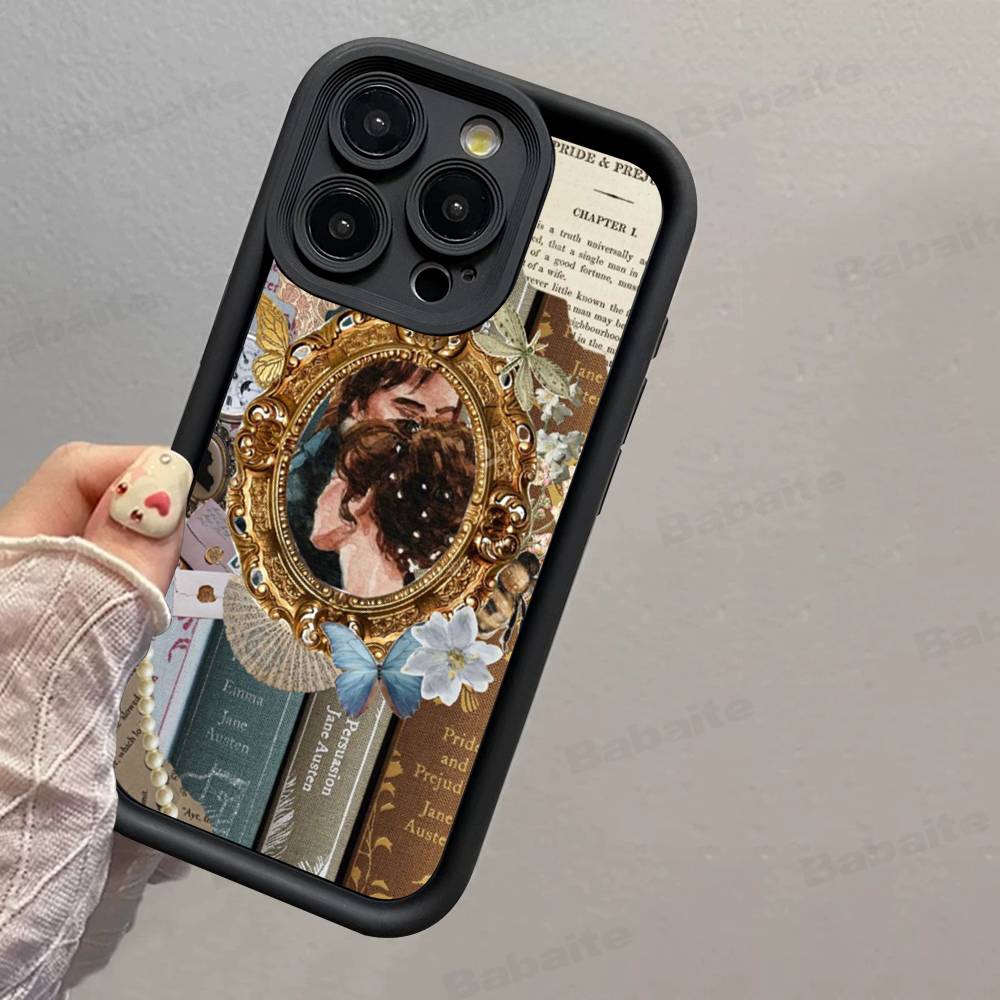 Pride And Prejudice Jane Austen Phone Case For IPhone 17 16 E 15 14 13 12 11 Pro Max Plus Back Cover