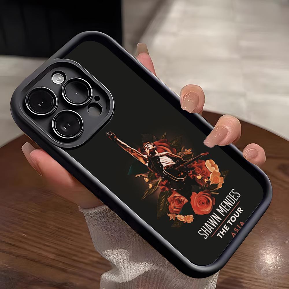 Чехол для телефона Шона Мендеса для IPhone 17 Pro Max 15 Pro 16 14 Plus 12 13 Mini 11 Pro Ударопрочный Мягкий Чехол