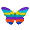 Push Pop Bubble Pop-It Silicone Infinite Bubble Wrap Extra Large Butterfly 45cm, Popular Korean Game