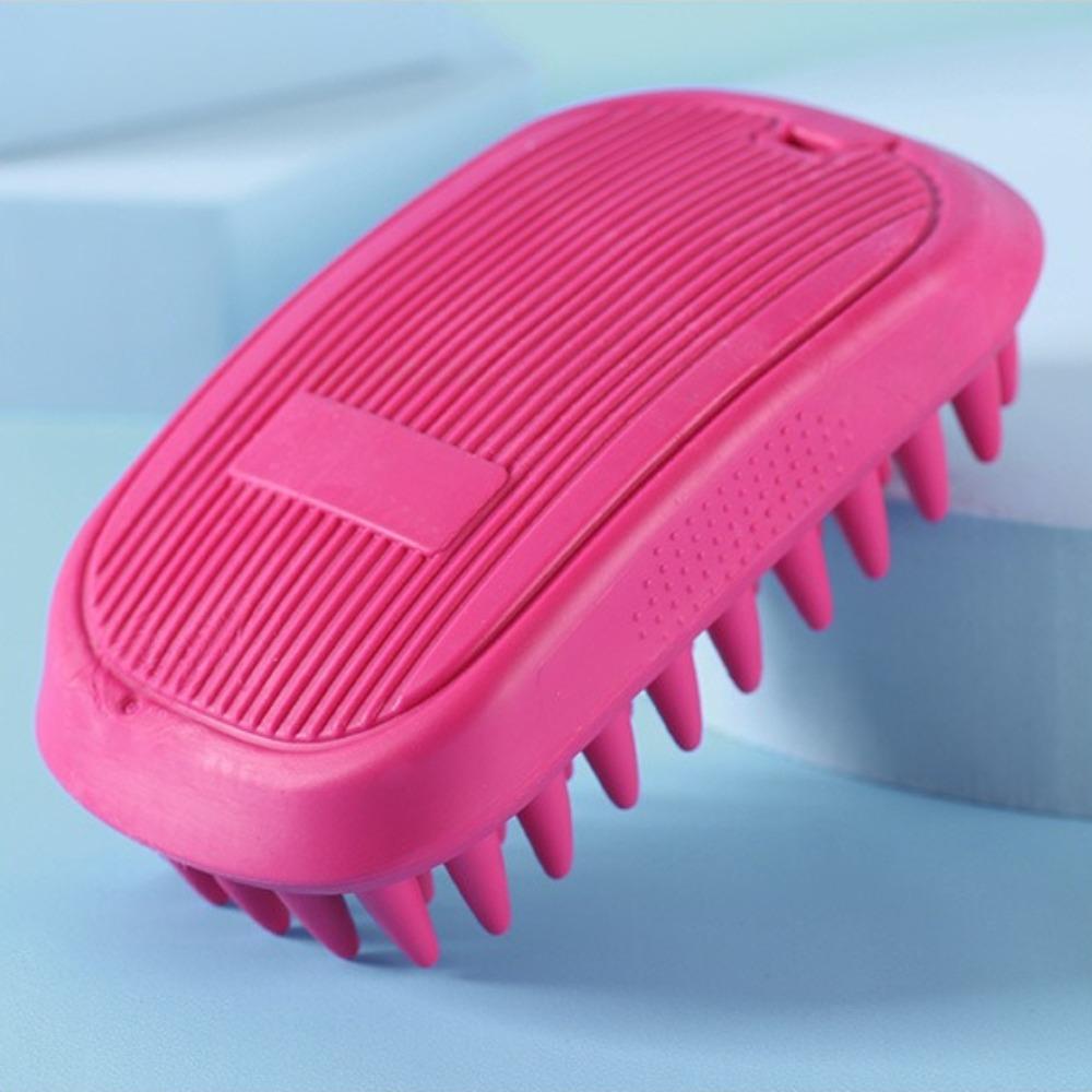 Soft Pet Bath Brush Flexible Design Pet Hair Care Comb Grooming Brush for Dogs and Cats