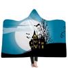 Hooded Blanket Adults Cozy Throw Super Soft Fleece Warm Winter Nap Home Decor