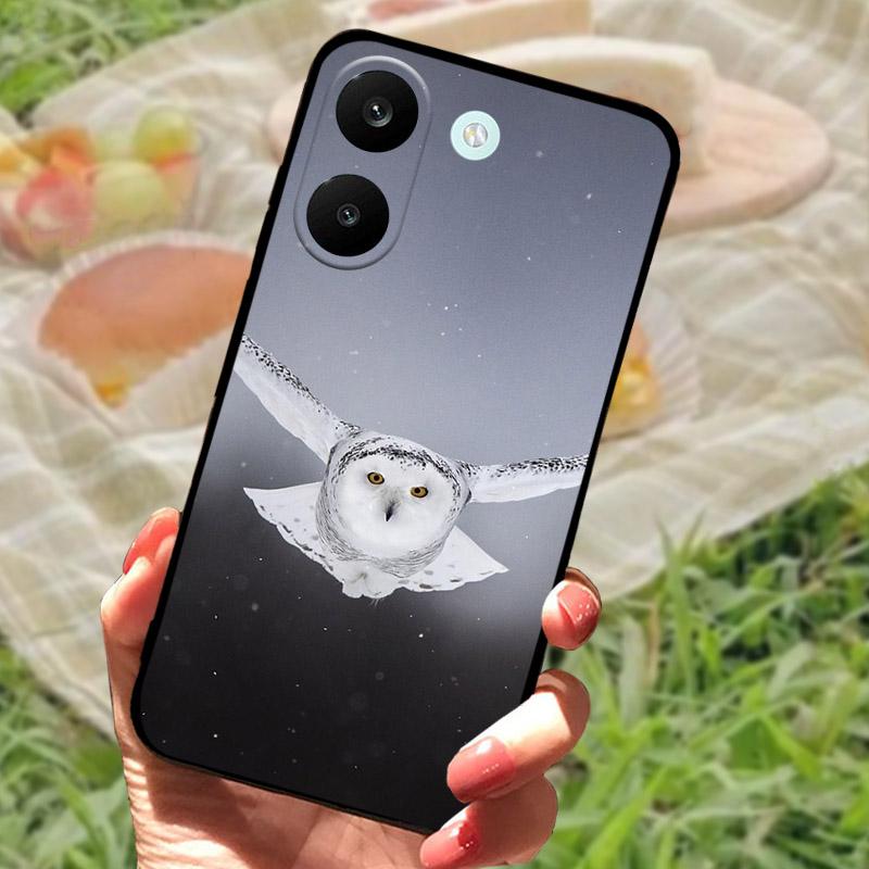 Чехол для Xiaomi POCO X8 Pro Funda Coque для Redmi Turbo 5 5G Матовый Модный Мягкий Силиконовый Задняя Крышка Защита Камеры