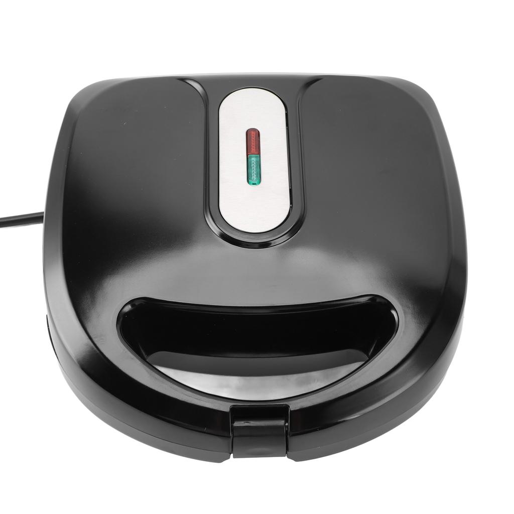 Электрическая вафельница мощностью 750 Вт, пресс для панини, решетка для выпечки в форме ореховой скорлупы, со съемной крышкой