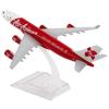 Настольные аксессуары для модели самолета Airbus A340 в масштабе 1/400 16 см, литая модель самолета, модель авиалайнера, подходит для коллекции и декора