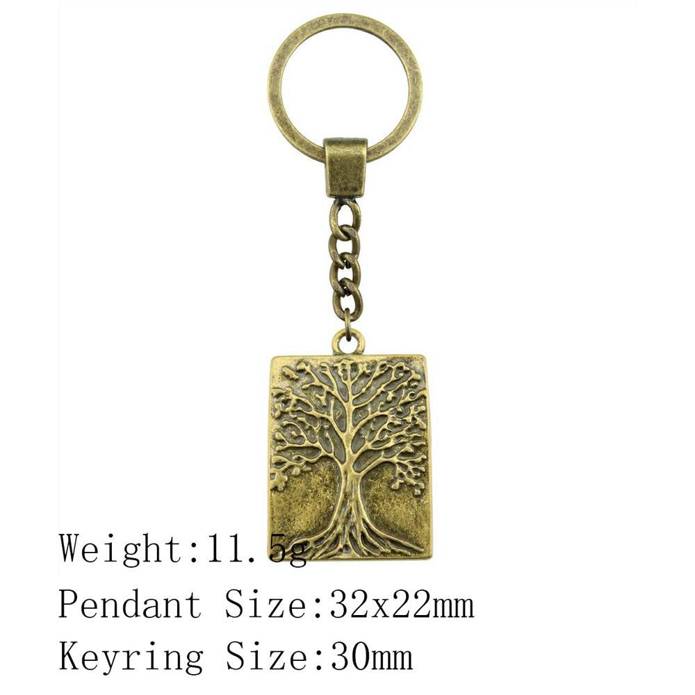 Back To School Aesthetic Keychains The Tree Of Life Keychains Women's Clothing Men's Keychain