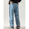 Джинсы мужские прямые свободные с широкими штанинами Dingfengbaoluo 773