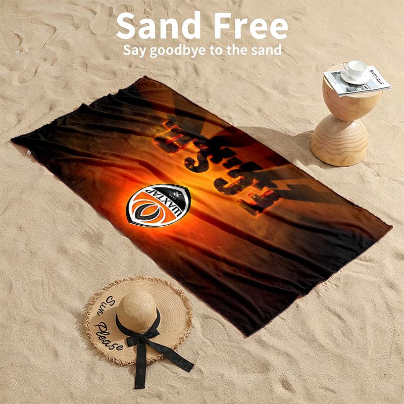 FC Shakhtar Donetsk Beach towels also serve as bath towels summer essential a musthave for the outdoors the beach and the pool