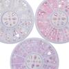 3D Flat Shaped Elongated DIY Tips Glass Stone Manicure Decor Nail Art Rhinestone