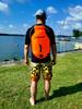 Bojka asekuracyjna do pływania runswimmer z funkcją plecaka xl