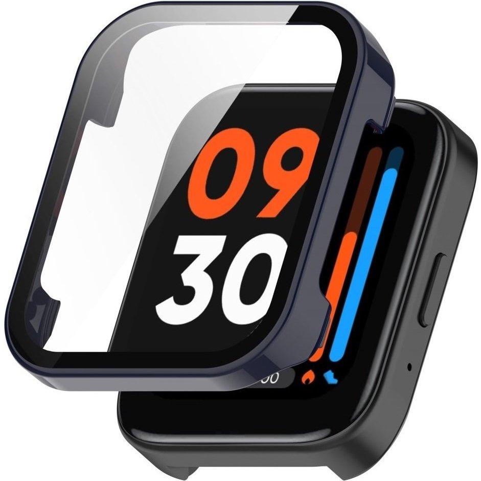 2in1 Case + Tempered Glass for Realme Watch 3 Pro, Navy Blue