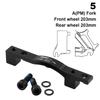 Multicolor Disc Brake Caliper Mount Adapter Bicycle Accessories  140mm 160mm 180mm 203mm