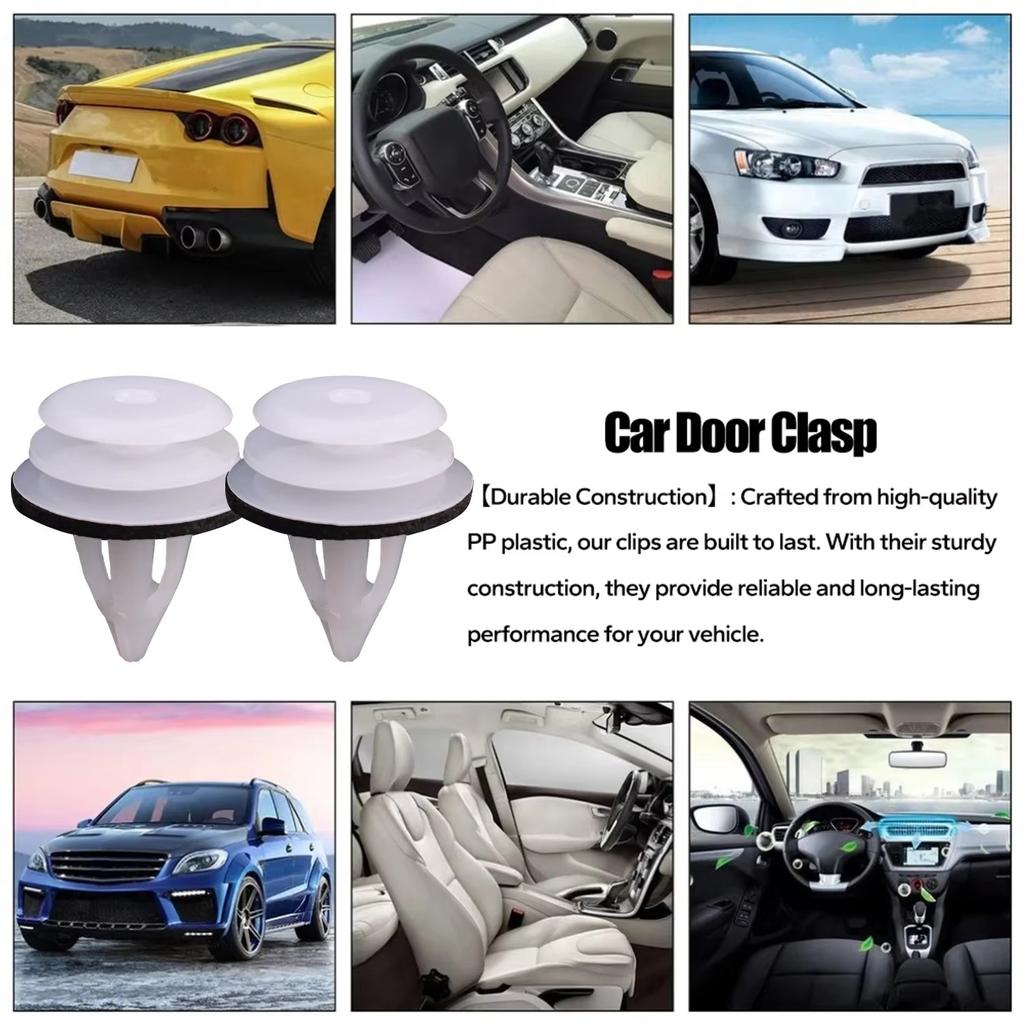 50Pcs Door Panel Card Trim Clips Fixing Rivets 51418224768 for BMW X1 X2 X3 X4 X5 X6 Z4 E61 E82 E90 E91 E92 E93 F20 F22 MINI