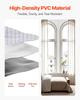 Peel and Stick Wallpaper, 45cm x 12m Contact Paper White Wood Textured Waterpoof Self Adhesive, Easy to Clean & Peel Wall Decorative Vinyl Roll for