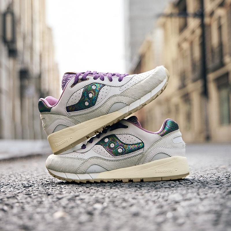 SAUCONY Кроссовки унисекс Shadow 6000 Phoenix Кремовые разноцветные S70808-2