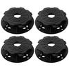 1/2Pcs Eliminate Slope Difference Decking Support Pedestal Set Deck Support Base  for Wood WPC Metal