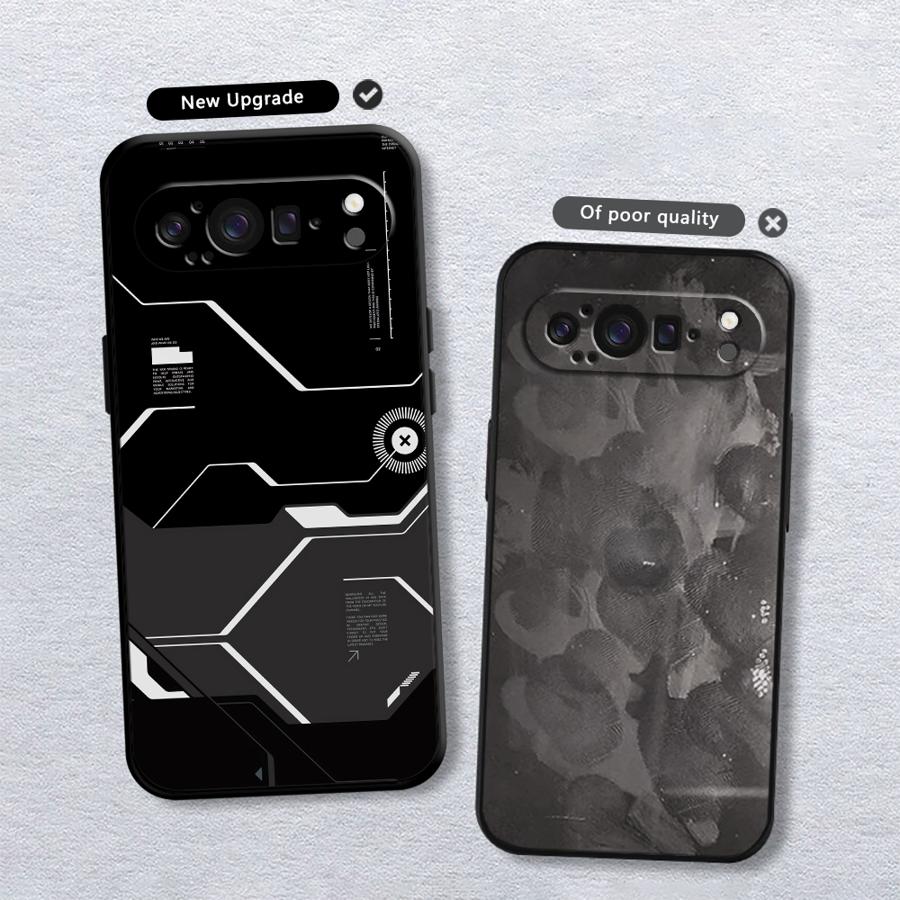 Чехол для телефона Funda для Google Pixel 10A 7a 6 7 8 Pro 8a 6a 10 9 Pro XL 9a Ретро-стиль Меха